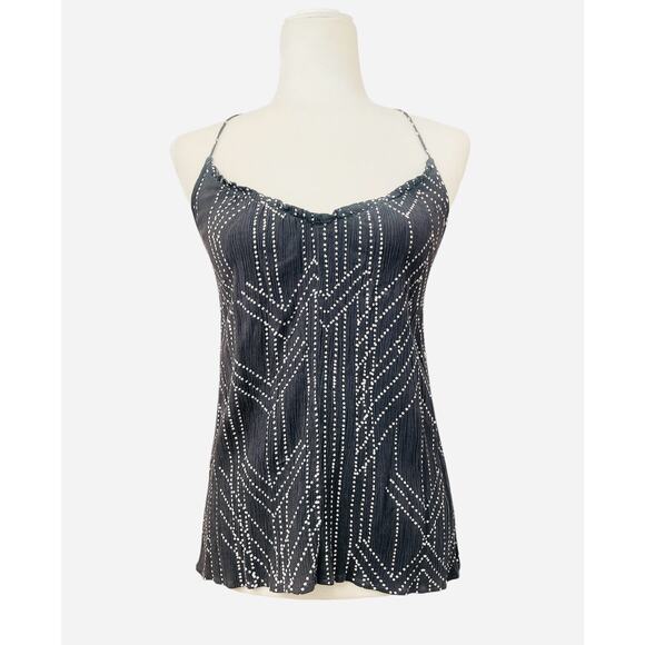 Love Stitch Womens Open Back Bohemian Strappy Tank Medium - Picture 2 of 9